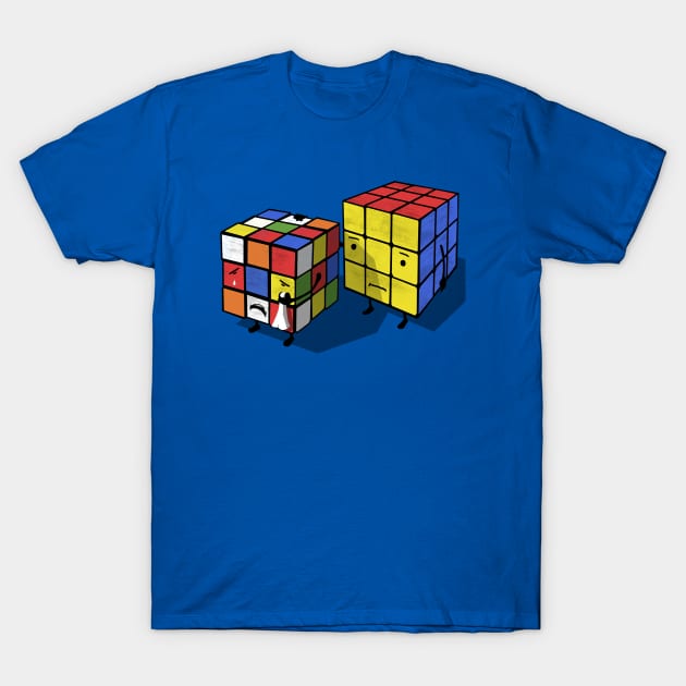 Emotional cubes. T-Shirt by Moi Escudero